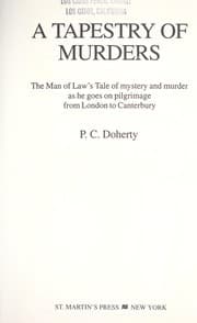 Tapa de A tapestry of murders