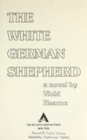 Tapa de The white German shepherd