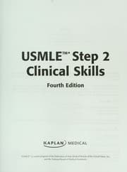 Tapa de Kaplan USMLE Step 2 Clinical Skills