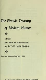 Tapa de The fireside treasury of modern humor