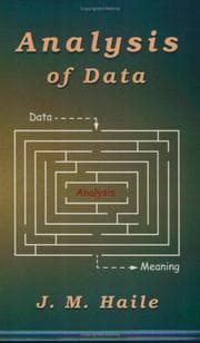 Tapa de Analysis Of Data
