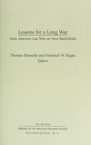 Tapa de Lessons for a long war