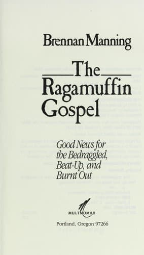 Tapa de The ragamuffin Gospel