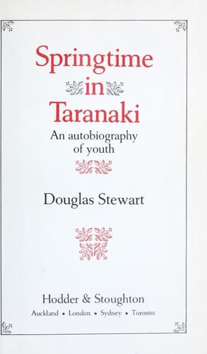 Tapa de Springtime in Taranaki
