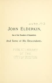 Tapa de John Elderkin