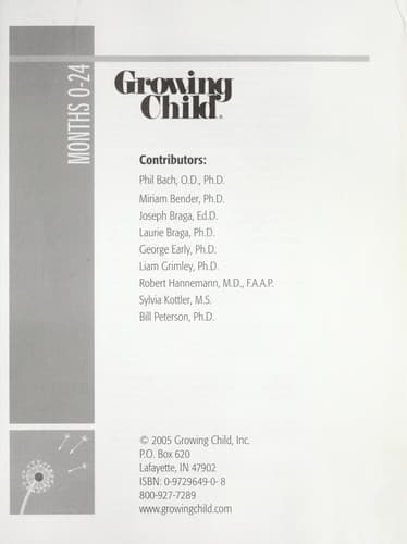 Tapa de Growing child