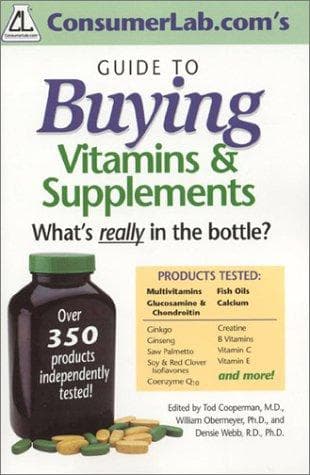 Tapa de Consumerlab.Com's Guide to Buying Vitamins & Supplements