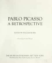 Tapa de Pablo Picasso, a retrospective