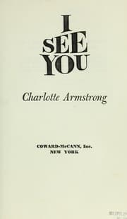 Tapa de I see you