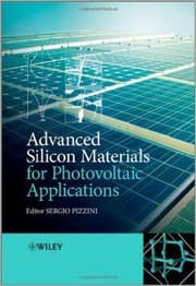 Tapa de Advanced silicon materials for photovoltaic applications