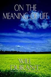 Tapa de On the Meaning of Life