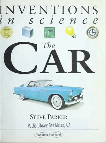 Tapa de The car (Inventions in science)