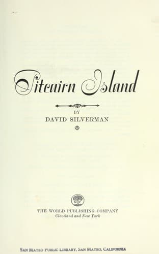 Tapa de Pitcairn Island