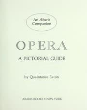Tapa de Opera, a pictorial guide