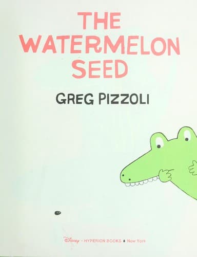 Tapa de The watermelon seed