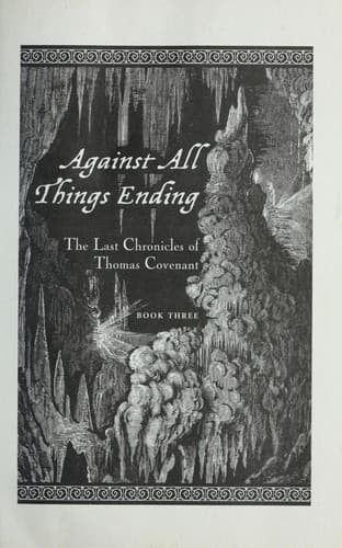 Tapa de Against all things ending