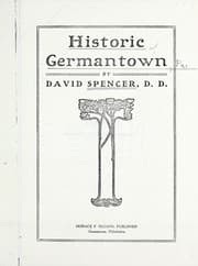 Tapa de Historic Germantown