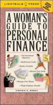 Tapa de A woman's guide to personal finance