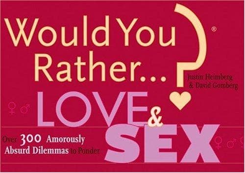 Tapa de Would you rather--?