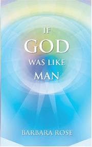 Tapa de If God Was Like Man