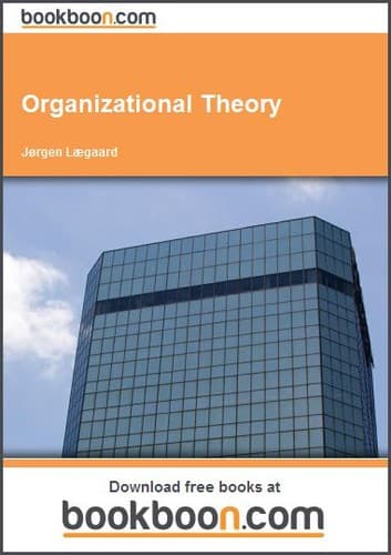 Tapa de Organizational Theory
