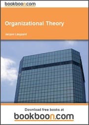 Tapa de Organizational Theory