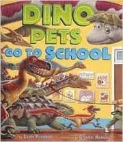 Tapa de Dino Pets Goes to School