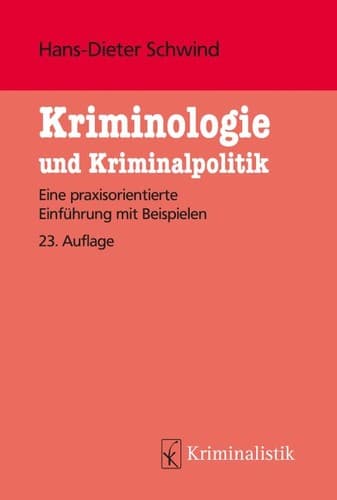 Tapa de Kriminologie