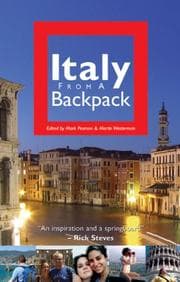 Tapa de Italy from a backpack