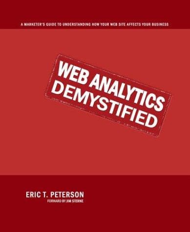 Tapa de Web Analytics Demystified