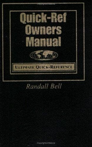 Tapa de Quick-Ref Owners
