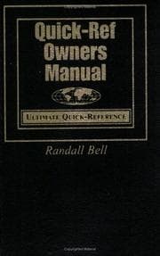 Tapa de Quick-Ref Owners