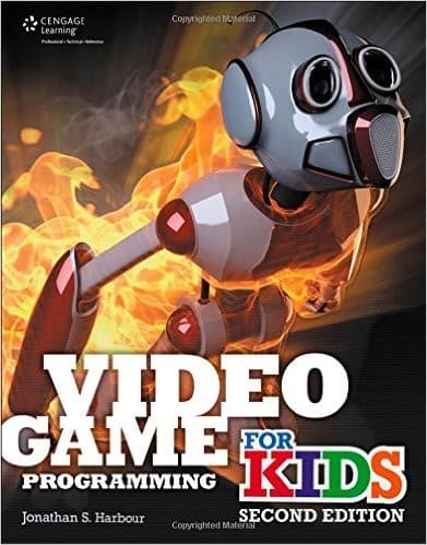 Tapa de Video game programmimg for kids, Second edition