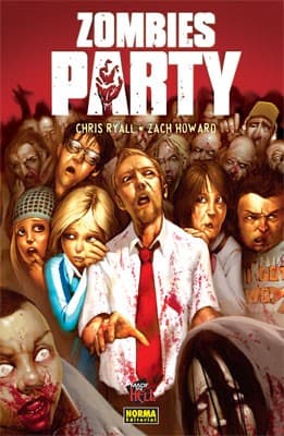 Tapa de Zombies party