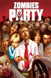 Tapa de Zombies party
