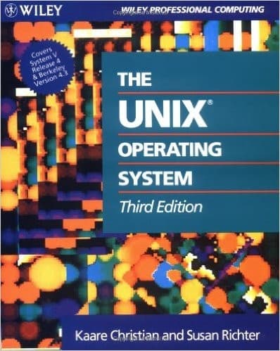 Tapa de The UNIX Operating System