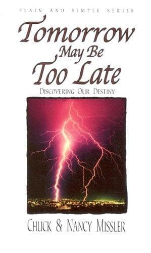 Tapa de Tomorrow may be too late