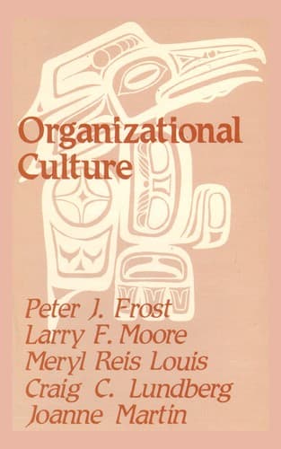 Tapa de Organizational culture