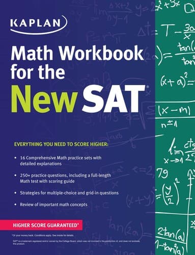 Tapa de Math Workbook for the New SAT