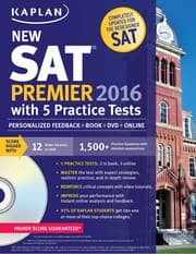 Tapa de New SAT Premier 2016 With 5 Practice Tests