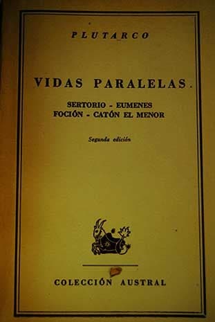 Tapa de Vidas paralelas