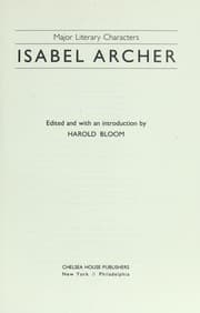 Tapa de Isabel Archer