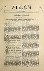 Tapa de Abraham Lincoln