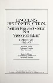Tapa de Lincoln's reconstruction