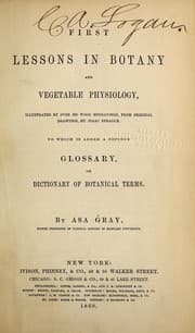 Tapa de First lessons in botany and vegetable physiology