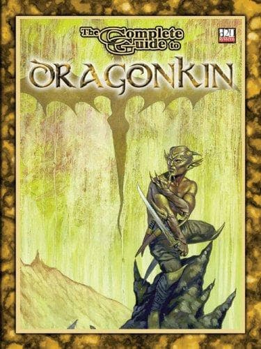 Tapa de Complete Guide to Dragonkin (d20 System)