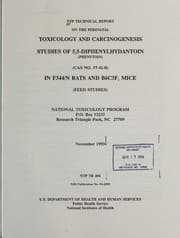 Tapa de NTP technical report on the perinatal toxicology and carcinogenesis studies of 5,5-diphenylhydantoin (phenytoin) (CAS no. 57-41-0) in F344/N rats and B6C3F  mice (feed studies)