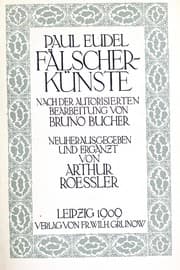 Tapa de Fälscherkünste