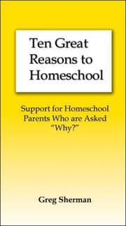 Tapa de Ten Great Reasons to Homeschool