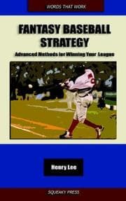 Tapa de Fantasy Baseball Strategy
